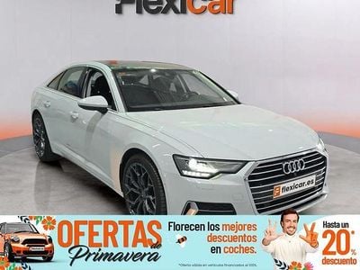Usado Audi A6 204 CV (150 kW) 2019 Blanco Berlina