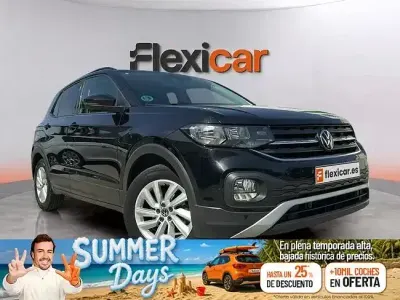 Usado VW T-Cross Advance 110 CV (80 kW) 2023 Negro SUV
