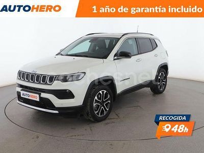 Blanco Usado 2022 Jeep Compass Limited SUV | 21.999 € (Precio justo)