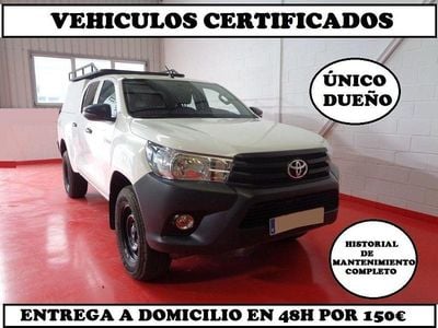 Usado Toyota HiLux 150 CV (110 kW) 2020 Blanco Recogida
