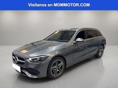Usado Mercedes C200 163 CV (119 kW) 2022 Gris / plata Familiar