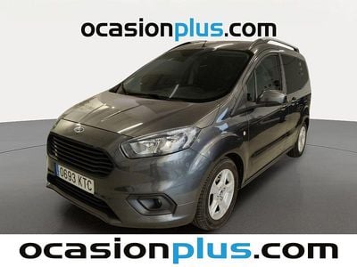 Usado Ford Tourneo Courier Trend 102 CV (75 kW) 2019 Gris Monovolumen
