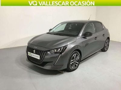 Usado Peugeot 208 Allure 102 CV (75 kW) 2022 Gris Utilitario