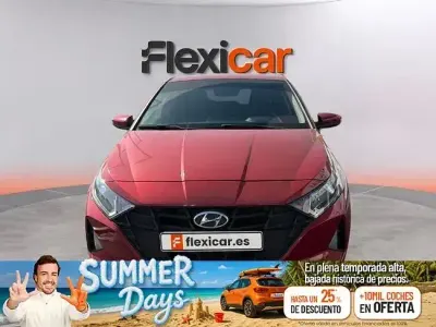 Usado Hyundai i20 100 CV (73 kW) 2023 Rojo Utilitario