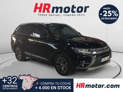Brugt Mitsubishi Outlander 150 HK (110 kW) 2017 Sort SUV