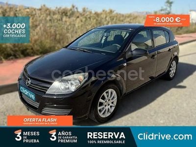 Usado Opel Astra Enjoy 116 CV (85 kW) 2005 Negro Utilitario
