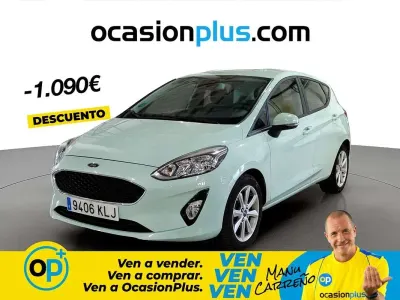 Usado Ford Fiesta Trend+ 86 CV (63 kW) 2018 Azul Utilitario