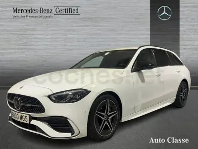 Usado Mercedes C220 200 CV (147 kW) 2023 Blanco Familiar