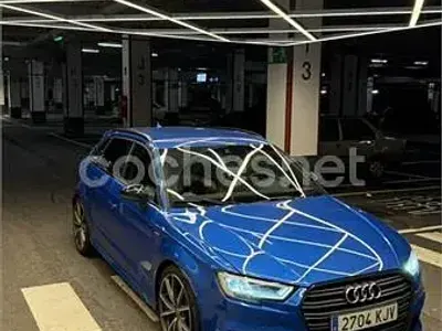 Usado Audi A3 S-Line 190 CV (139 kW) 2018 Azul Berlina