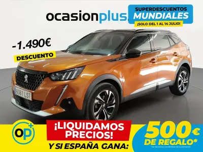Usado Peugeot 2008 GTi 130 CV (95 kW) 2021 Naranja SUV