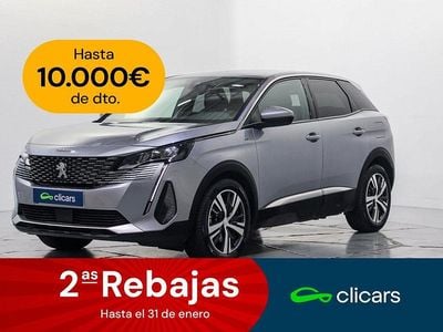 Gris Usado 2021 Peugeot 3008 Allure SUV | 18.990 € (Precio justo)