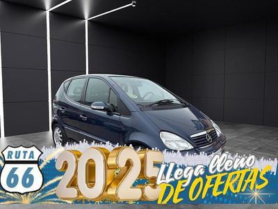 Usado Mercedes A140 Avantgarde 82 CV (60 kW) 2003 Azul Utilitario