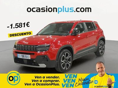 Begagnad Jeep Avenger Summit 100 HK (73 kW) 2023 Röd SUV