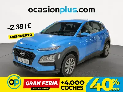 Usado Hyundai Kona 120 CV (88 kW) 2018 Azul SUV