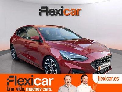 Usado Ford Focus ST-Line 120 CV (88 kW) 2018 Granate Berlina