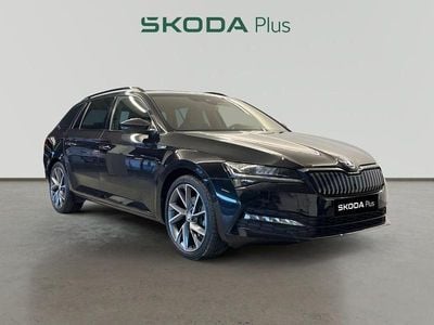 Usado Skoda Superb SportLine 218 CV (160 kW) 2023 Negro Familiar
