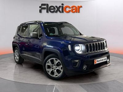 Usado Jeep Renegade Limited 120 CV (88 kW) 2018 Azul SUV