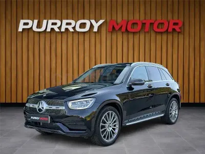 Usado Mercedes GLC220 194 CV (142 kW) 2022 Negro SUV