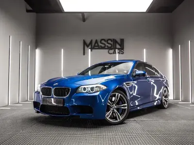 Usado BMW M5 Comfort Edition 560 CV (411 kW) 2013 Azul Berlina