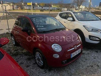 Usado Fiat 500 Sport 75 CV (55 kW) 2008 Granate Berlina