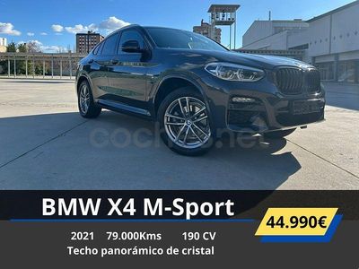 Usado BMW X4 xLine 190 CV (139 kW) 2021 Negro SUV