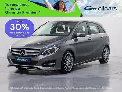 Usado Mercedes B200 150 CV (110 kW) 2019 Gris / plata Monovolumen
