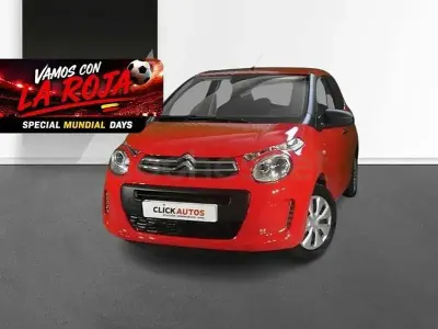 Usado Citroën C1 Live 72 CV (52 kW) 2022 Rojo Utilitario