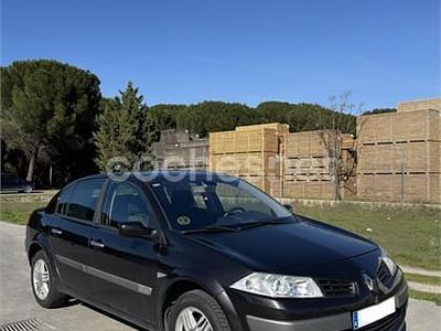Usado Renault Mégane II Expression 130 CV (95 kW) 2007 Negro Berlina