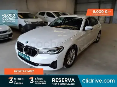 Używany BMW 520 Comfort Edition 190 KM (139 kW) 2022 Biały Sedan/Limuzyna