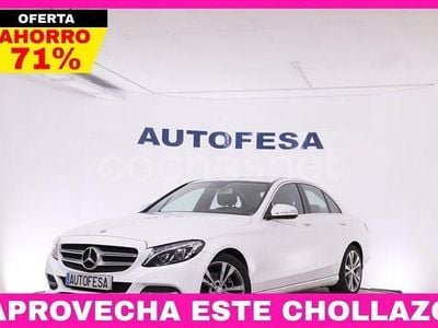 Blanco Usado 2015 Mercedes C220 Avantgarde Berlina | 16.350 € (Buen precio)
