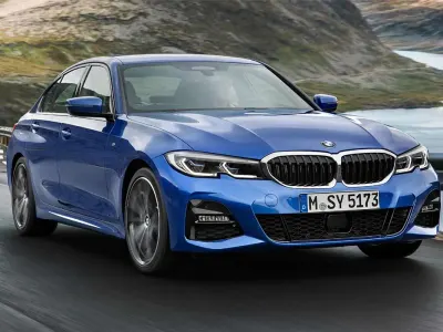 Usado BMW 320 184 HP (135 kW) 2019 Azul Sedan