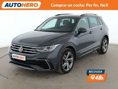Usado VW Tiguan R-line 150 CV (110 kW) 2020 Gris SUV