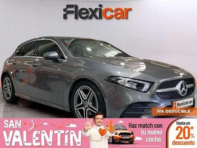 Usado Mercedes A180 109 CV (80 kW) 2018 Gris Utilitario