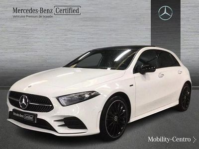 Blanco polar pintura unicolor Usado 2021 Mercedes A250 AMG line | 30.900 € (Caro)