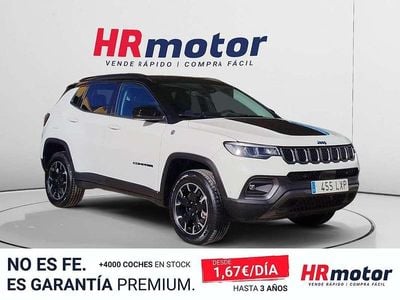 Usado Jeep Compass Trailhawk 242 CV (177 kW) 2022 Blanco SUV