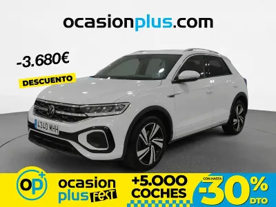 Usado VW T-Roc R-line 150 CV (110 kW) 2023 Blanco SUV