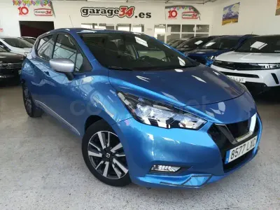 Usado Nissan Micra 92 CV (67 kW) 2022 Azul Utilitario