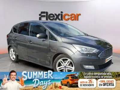Usado Ford C-MAX Titanium 125 CV (91 kW) 2018 Gris Monovolumen