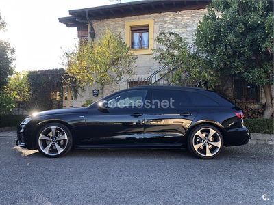 Usado Audi A4 S-Line 204 CV (150 kW) 2020 Negro Familiar