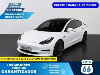Usado Tesla Model 3 Performance 377 kW (513 CV) 2021 Blanco Berlina