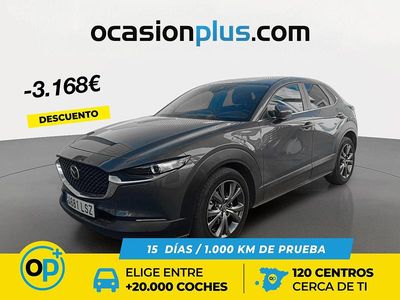 Gris Usado 2021 Mazda CX-30 SUV | 19.450 € (Precio justo)