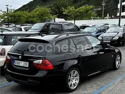 Usado BMW 330 M Sport 245 CV (180 kW) 2008 Negro Familiar