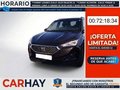 Usado Seat Tarraco Style 150 CV (110 kW) 2021 Negro SUV