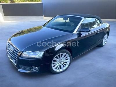 Negro Usado 2010 Audi A5 Cabriolet Descapotable | 11.000 € (Precio justo)