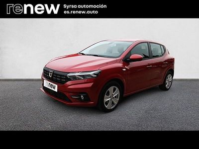 Usado Dacia Sandero Comfort 91 CV (66 kW) 2021 Rojo Berlina