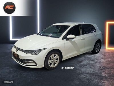 Usado VW Golf VIII Life 110 CV (80 kW) 2022 Blanco Berlina