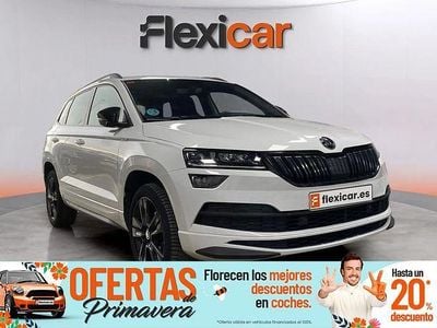Usado Skoda Karoq SportLine 150 CV (110 kW) 2021 Blanco SUV