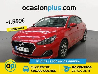 Usado Hyundai i30 120 CV (88 kW) 2020 Rojo
