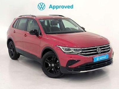 Rojo Usado 2022 VW Tiguan Sport SUV | 31.430 € (Precio justo)