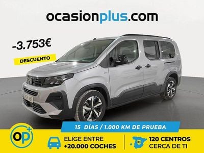 Usado Peugeot Rifter GT 130 CV (95 kW) 2025 Gris Monovolumen
